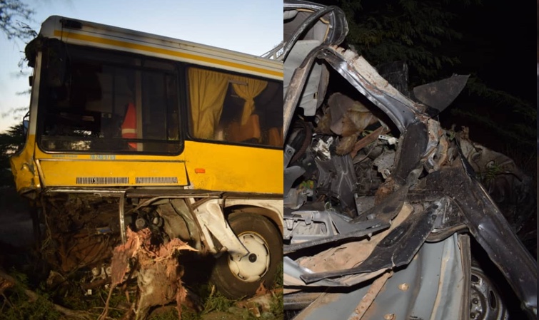 St-Louis : Un accident entre RAO et GANDON fait un mort et plusieurs bléssés