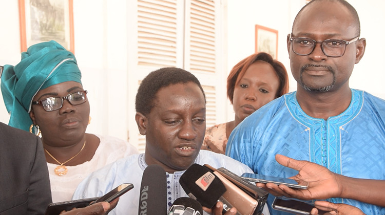 Idrissa CAMARA, directeur administratif et financier de l'ADM Idrissa CAMARA, directeur administratif et financier de l'ADM