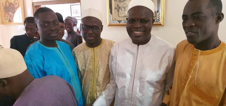 Saint-Louis : Khalifa SALL rend visite à Cheikh Bamba DIÈYE (photos)