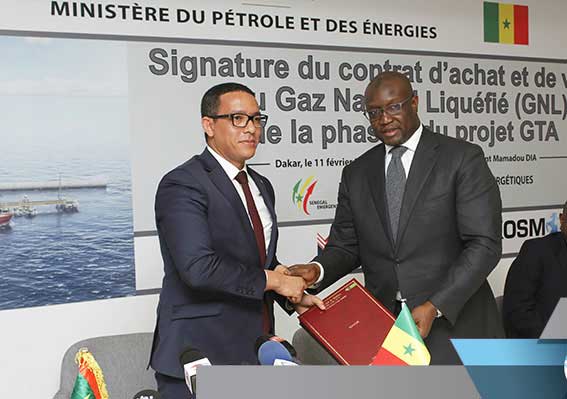 GNL du Grand tortue ahmeyim : Dakar et Nouakchott ont signé l’accord de vente