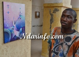 Abdou Karim Fall, le nouveau pinceau de Saint-Louis Abdou Karim Fall, le nouveau pinceau de Saint-Louis