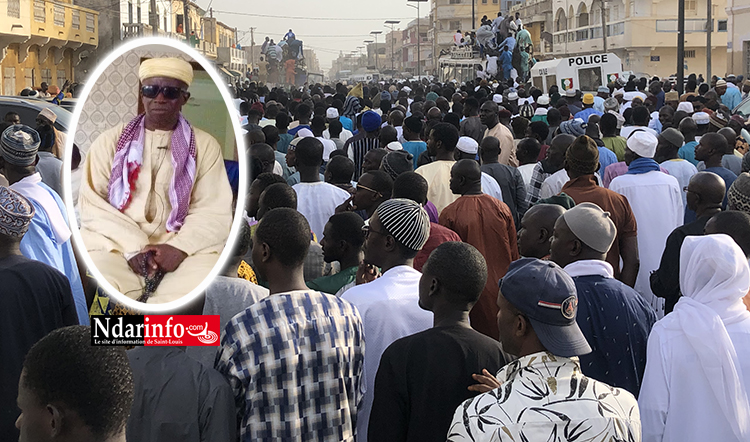 THIAKA NDIAYE : Une impressionnante foule accompagne Zeynou Abidine DIOP (photos)