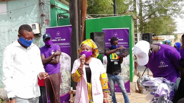 PORT OBLIGATION DU MASQUE : la plateforme Rawal ak Jamm sensibilise à RAO (vidéo)