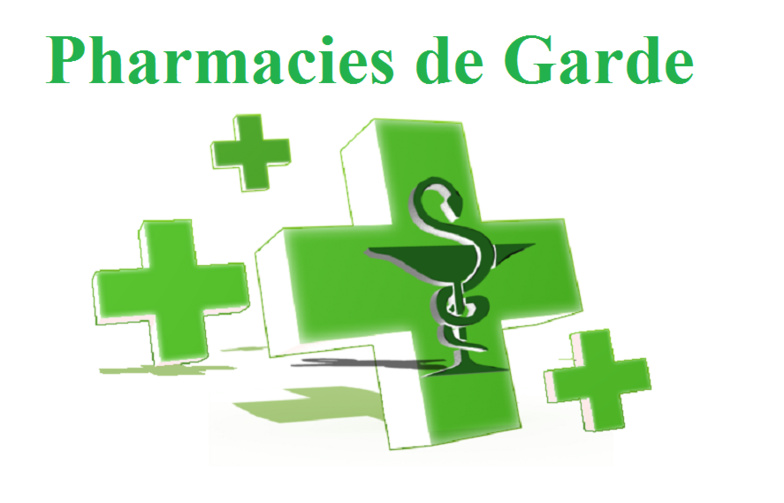 Le Calendrier des Pharmacies de Garde : du 25 avril au 04 juillet 2020