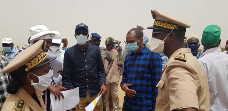 Moussa BALDÉ en visite dans la vallée : "Le Sénégal veut produire 80% de ses besoins alimentaires durant le prochain hivernage"