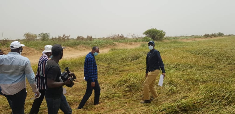 Moussa BALDÉ en visite dans la vallée : "Le Sénégal veut produire 80% de ses besoins alimentaires durant le prochain hivernage"