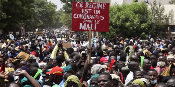 Mali: au moins un mort et plusieurs blessés lors de la manifestation contre le président IBK à Bamako Mali: au moins un mort et plusieurs blessés lors de la manifestation contre le président IBK à Bamako