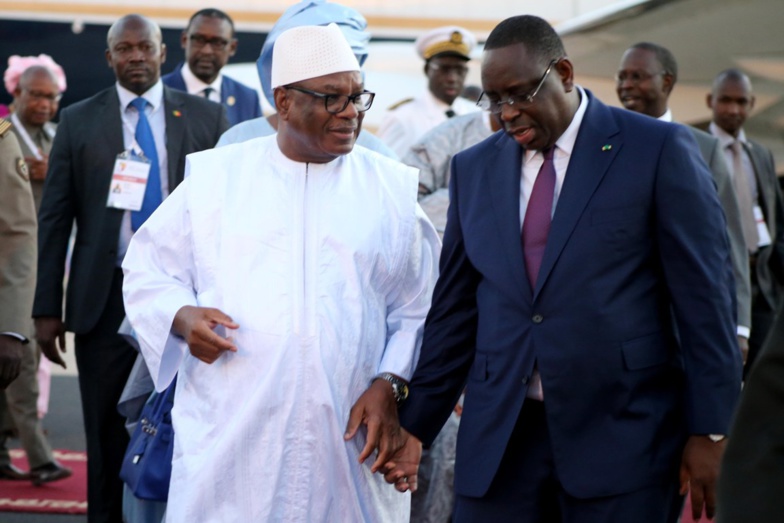 Crise politique malienne : Macky Sall à Bamako Crise politique malienne : Macky Sall à Bamako