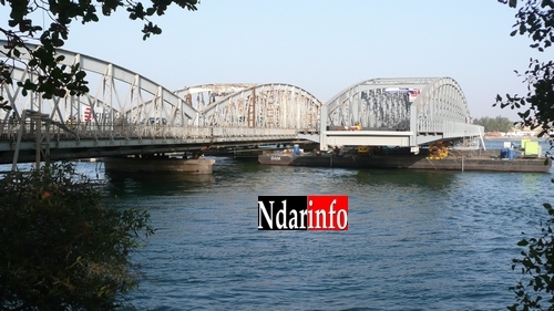 Travaux d'entretien du pont Faidherbe dans la nuit du dimanche.