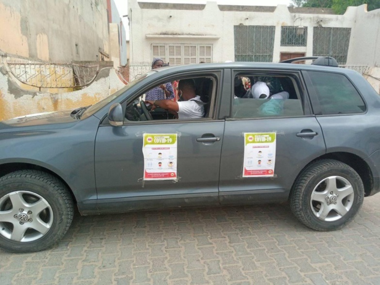 RIPOSTE CONTRE LA COVID-19 : les jeunes du Docteur Ahmadou DIA sur le terrain (photos)