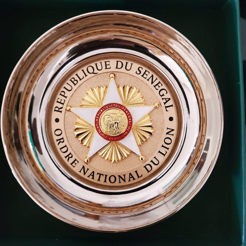 Gorgui Sy Dieng élevé au rang de chevalier de l’ordre national du lion Gorgui Sy Dieng élevé au rang de chevalier de l’ordre national du lion