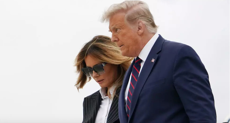 Donald Trump et son épouse Melania ont été testés positif au Covid-19. MANDEL NGAN AFP/File Donald Trump et son épouse Melania ont été testés positif au Covid-19. MANDEL NGAN AFP/File
