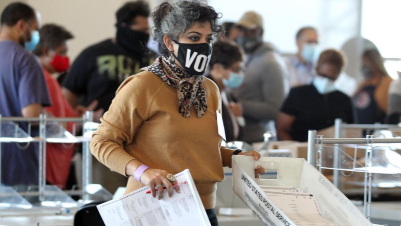 Le point sur le décompte, moins de 2.000 voix d’écart en Géorgie