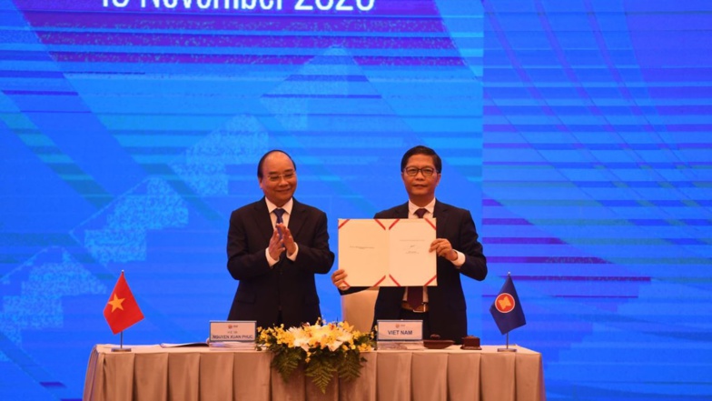 Commerce: quinze pays d'Asie et du Pacifique ont signé un vaste accord de libre-échange promu par la Chine