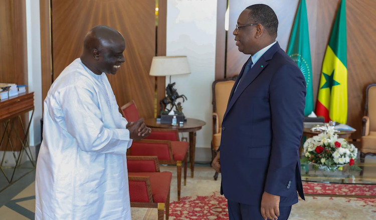 Idrissa SECK réitère sa "fidélité" et  sa "loyauté" au président Macky SALL