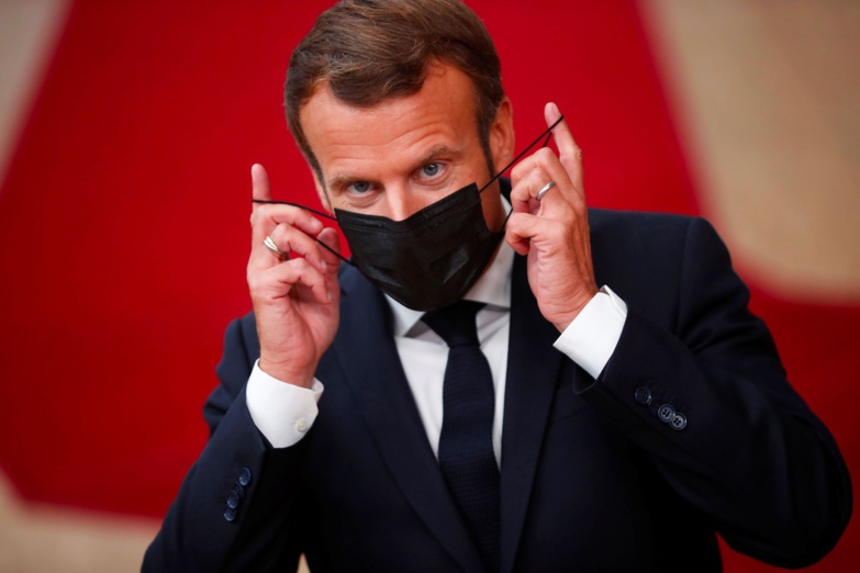 Macron testé positif à la Covid-19 Macron testé positif à la Covid-19