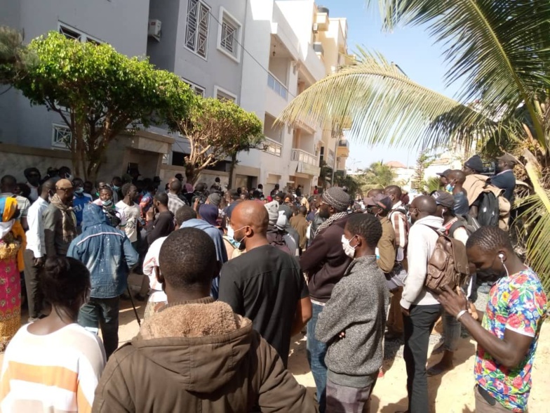 Forte mobilisation chez Sonko : les militants et sympathisants déterminés Forte mobilisation chez Sonko : les militants et sympathisants déterminés