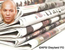 Revue de presse: Karim Wade fait le menu des quotidiens.