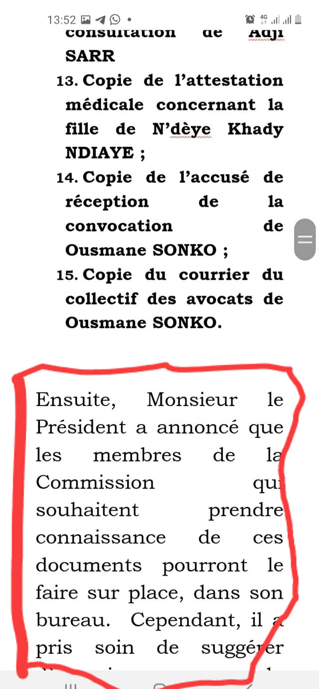 Moustapha Niass a caché le rapport de la Gendarmerie et le certificat médical de Adji Sarr aux députés