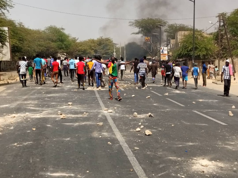 Arrestation d’Ousmane SONKO : ça chauffe à l’UGB de Saint-Louis (photos) Arrestation d’Ousmane SONKO : ça chauffe à l’UGB de Saint-Louis (photos)