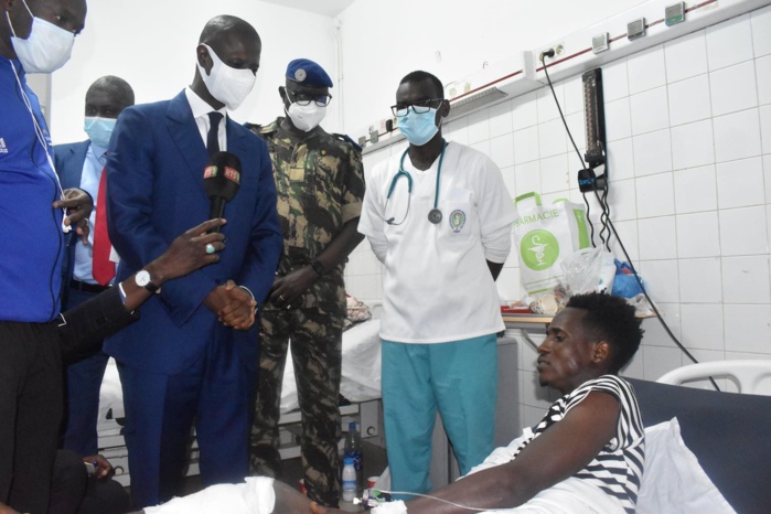  Manifestations au Sénégal : Antoine DIOME au chevet des blessés