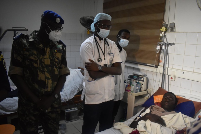  Manifestations au Sénégal : Antoine DIOME au chevet des blessés