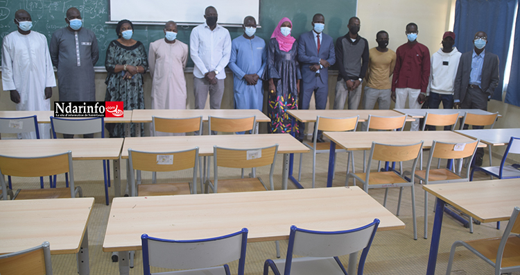 Un alumni de l’UGB équipe une salle de l’UFR SAT (vidéo)