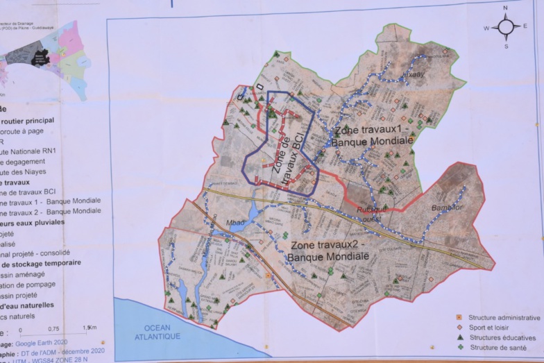 Lutte contre les inondations : En visite à Keur Massar, le ministre Oumar GUEYE se dit satisfait du niveau d'exécution des travaux (photos) Lutte contre les inondations : En visite à Keur Massar, le ministre Oumar GUEYE se dit satisfait du niveau d'exécution des travaux (photos)