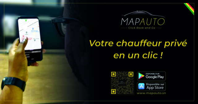 MAPAUTO : nouvelle agence de location de voitures avec chauffeur (VTC) au Sénégal