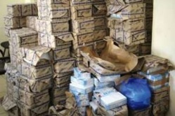 Saint-Louis: 13 tonnes de riz saisies par le service régional du commerce. Saint-Louis: 13 tonnes de riz saisies par le service régional du commerce.