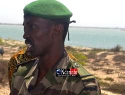 lieutenant Oumar Kane, directeur adjoint de la division des parcs et réserves du Nord.