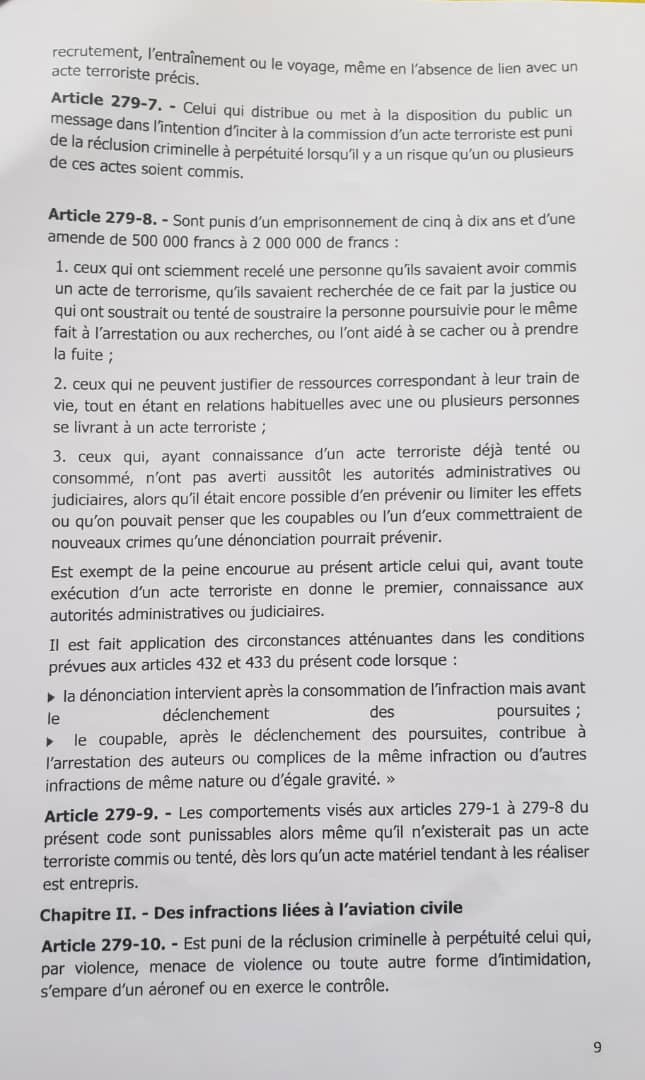 Les faits que Macky Sall veut qualifier désormais d’actes terroristes