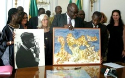 Le Sénégal héritier d’Iba Ndiaye, peintre, natif de Saint-Louis.