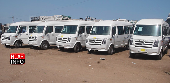 REFORME DU TRANSPORT INTERURBAIN : 25 minicars climatisés introduits dans le circuit Dakar-Saint-Louis (vidéo) REFORME DU TRANSPORT INTERURBAIN : 25 minicars climatisés introduits dans le circuit Dakar-Saint-Louis (vidéo)