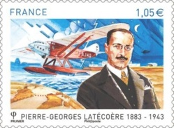 France- Aeropostale: La Poste célèbre Pierre-Georges Latécoère