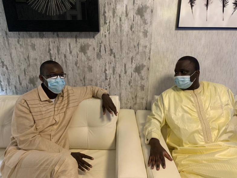 Décès de Mame Bousso SOURANG : Ousmane SONKO présente ses condoléances à Déthié FALL Décès de Mame Bousso SOURANG : Ousmane SONKO présente ses condoléances à Déthié FALL