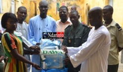 Saint-Louis - Lutte contre le paludisme : 100 moustiquaires remis à la Mac par l’ONG Xippi. Saint-Louis - Lutte contre le paludisme : 100 moustiquaires remis à la Mac par l’ONG Xippi.