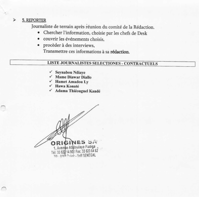 2STV (Document): Le poste de Rédacteur en chef supprimé, Cheikh Diaby claque (encore) la porte 2STV (Document): Le poste de Rédacteur en chef supprimé, Cheikh Diaby claque (encore) la porte