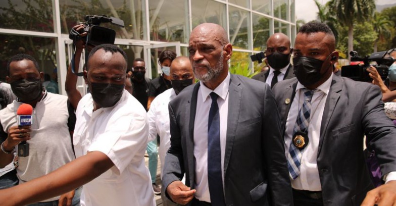 Le Premier ministre haïtien, Ariel Henry. © Orlando Barria/EFE/SIPA