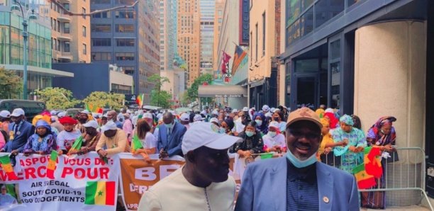 New-York : Farba Ngom et Gaston sortent une manne financière pour offrir un accueil populaire à Macky