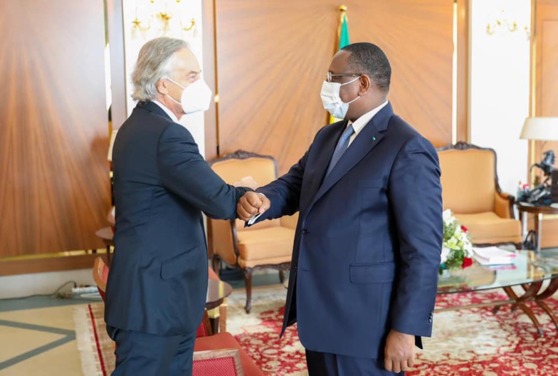 Macky SALL salue une "collaboration conviviale et efficace entre le Sénégal et le Tony Blair Institute "
