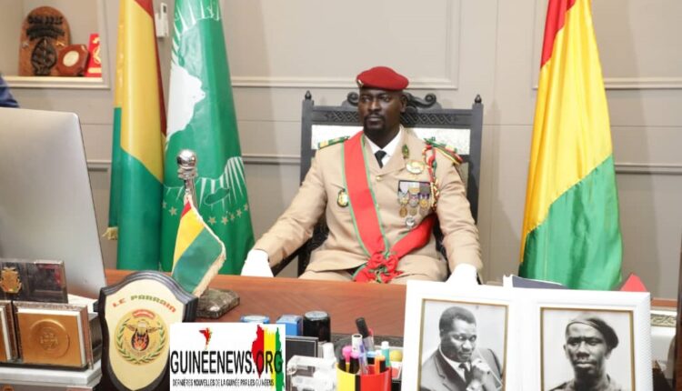Guinée : le Colonel Doumbouya annonce l’organisation des élections de façon graduelle