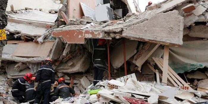 6 morts et plusieurs après l'éffondrement d'un immeuble à Hann-Bel-air