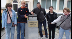 France - Tourcoing: de jeunes handicapés veulent soutenir le centre d'initiation horticole de Saint-Louis.