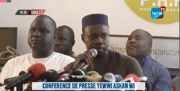 Yewwi Askan Wi sur le rejet de plusieurs de ses listes: " C'est une tentative de sabotage. La Cour d’appel de Saint-Louis est déjà saisie." Yewwi Askan Wi sur le rejet de plusieurs de ses listes: " C'est une tentative de sabotage. La Cour d’appel de Saint-Louis est déjà saisie."