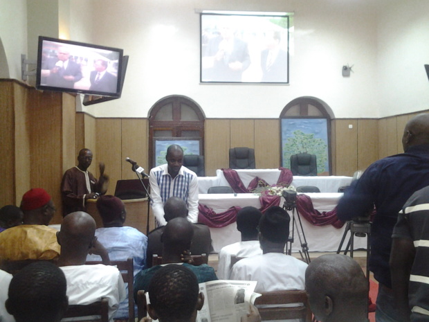 Direct Photos: Cérémonie d'élévation de Jean Louis Destans au rang de citoyen d'honneur de la ville de Saint-Louis Direct Photos: Cérémonie d'élévation de Jean Louis Destans au rang de citoyen d'honneur de la ville de Saint-Louis