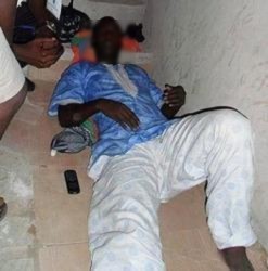Le président des réfugiés mauritaniens de Saint-Louis, en grève de la faim. Le président des réfugiés mauritaniens de Saint-Louis, en grève de la faim.