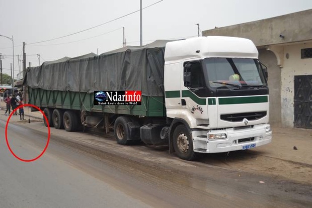 Accident macabre à Sor : un jeune a été mortellement fauché puis traîné par un camion.(Photos)