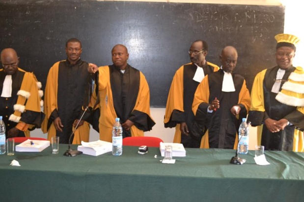 UGB - Thèse pour le Doctorat : Mention « Très bien » et les félicitations du Jury pour M. El-H Moctar Niane.