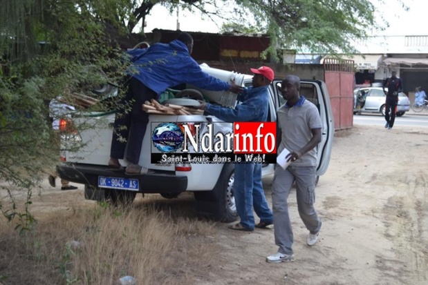 Opération Ndar Sett Wecc : Pour intimider la Mairie, Mansour Faye sort les grands moyens (photos) Opération Ndar Sett Wecc : Pour intimider la Mairie, Mansour Faye sort les grands moyens (photos)